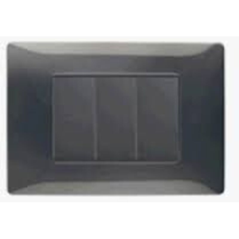 foto del prodotto urmet simon nea flexa placca 3 moduli grigio antracite 11803.an