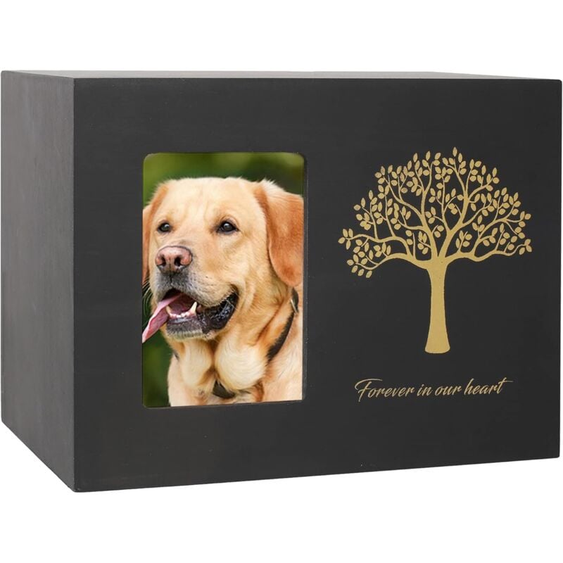 foto del prodotto urne commemorative in legno per cani urne commemorative in legno per cani rosso
