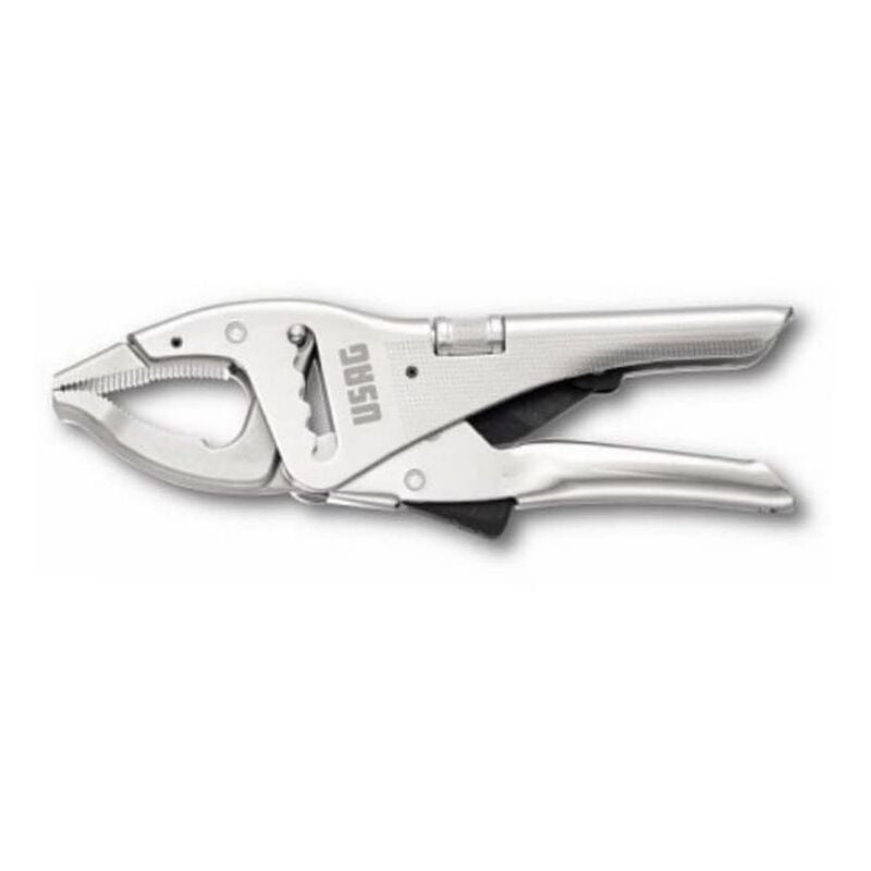 foto del prodotto usag 135 b pinza regolabile autobloccante a cremagliera ganasce lunghe 250 mm