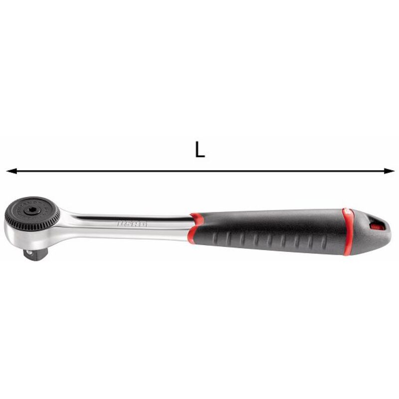 foto del prodotto usag - 237 a 1 4'' ip51 u02370102 cricchetto reversibile