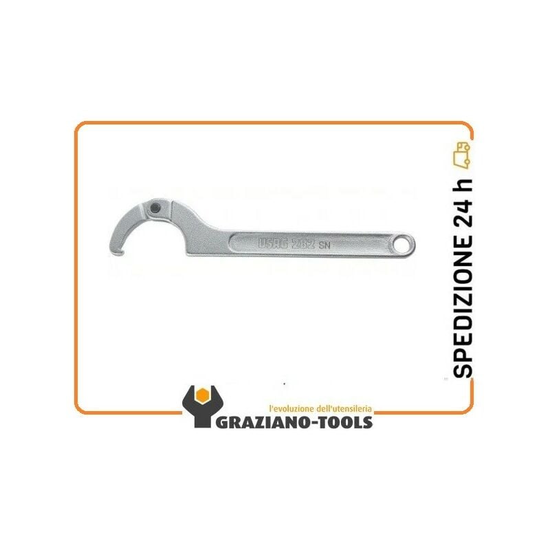 foto del prodotto usag 282 sn chiavi a settore snodate con nasello quadro 35 50