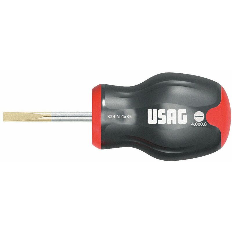 foto del prodotto usag 324 n giravite a taglio nano corto cacciavite giraviti cacciaviti nani cort
