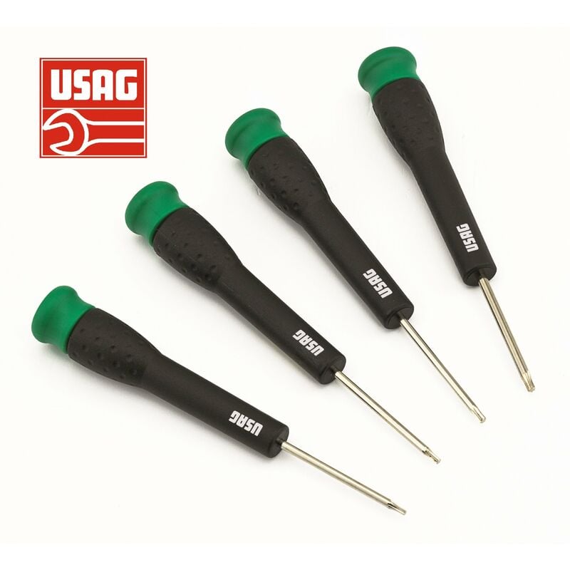 foto del prodotto usag 341 sh4tx serie micro giraviti di precisione torx tx per smartphone tablet