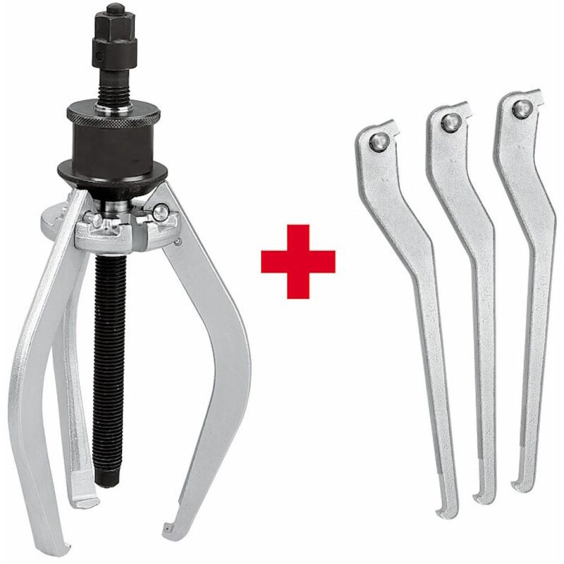 foto del prodotto usag 451 n s4 assortimento estrattore a tre bracci autoserranti per esterni