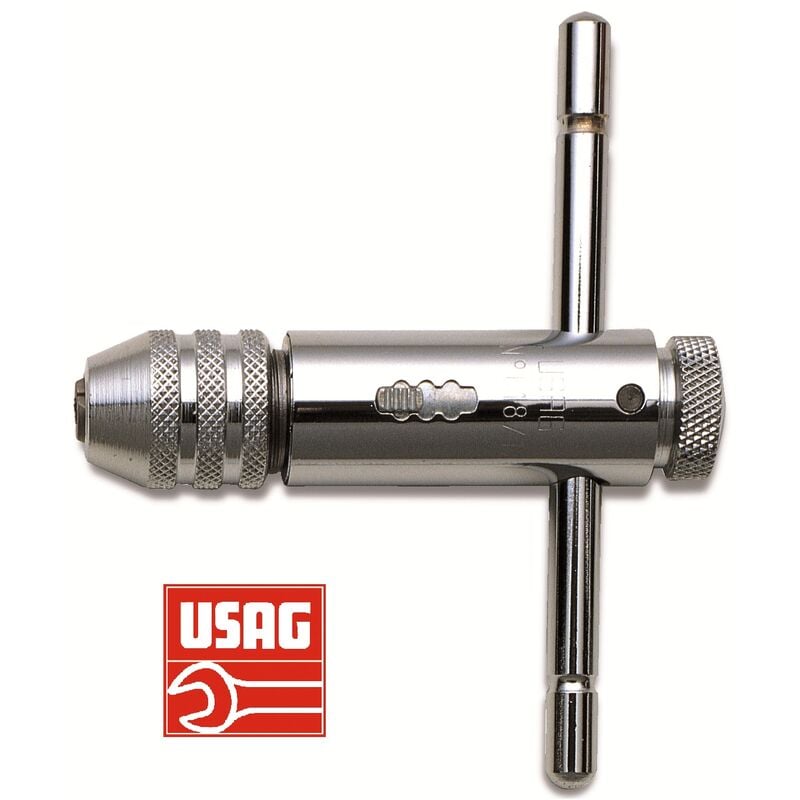 foto del prodotto usag 618 giramaschi a cricchetto reversibile maschiare cl s tap llaves wrenches