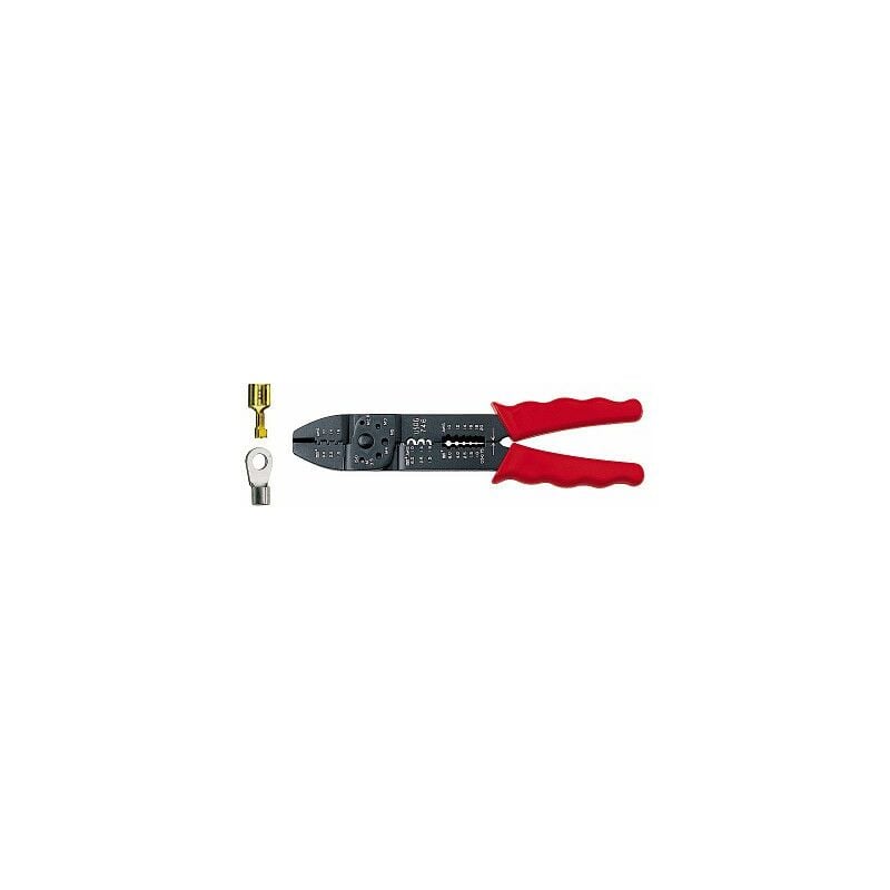 foto del prodotto usag 746 pinza per capicorda non isloati crimpare crimpatrice terminali cavo