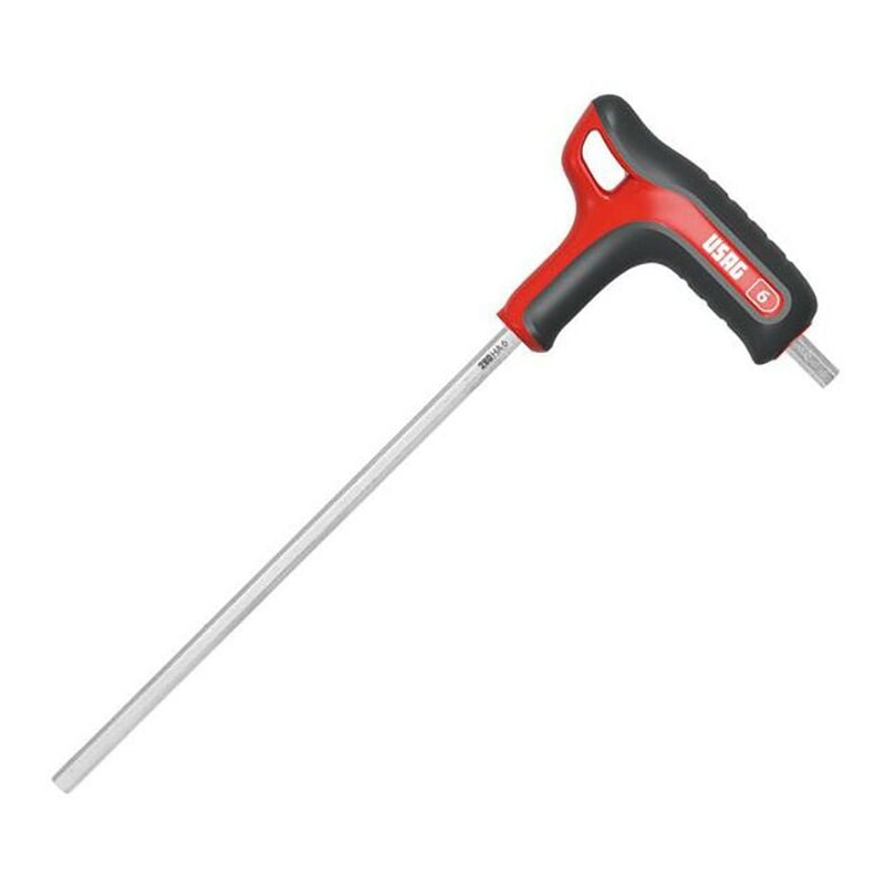 foto del prodotto usag art. 280hg chiave maschio esagonale da 6,0mm con impugnatura bimateriale