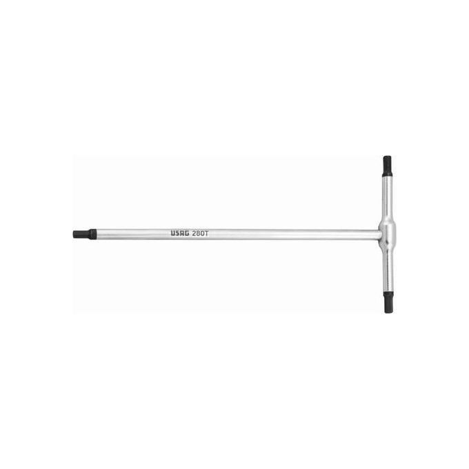 foto del prodotto usag chiave a t con maschio esagonale 280t a t mm 12 per viti con esagono incassato