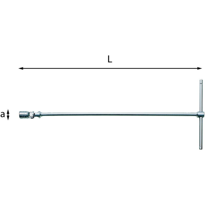 foto del prodotto usag - chiave bussola t snodata 21x520 276ce