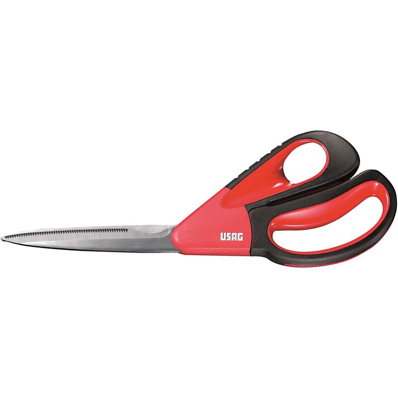 foto del prodotto usag forbice per cuio,moquette,gomma,all,lama inox professionale 210 c 02100003