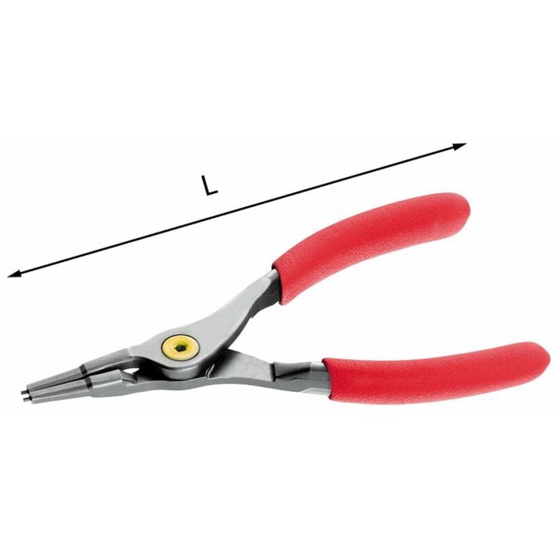 foto del prodotto usag pinza becchi diritti x anelli elastici esterni 128 n 40 100 mm