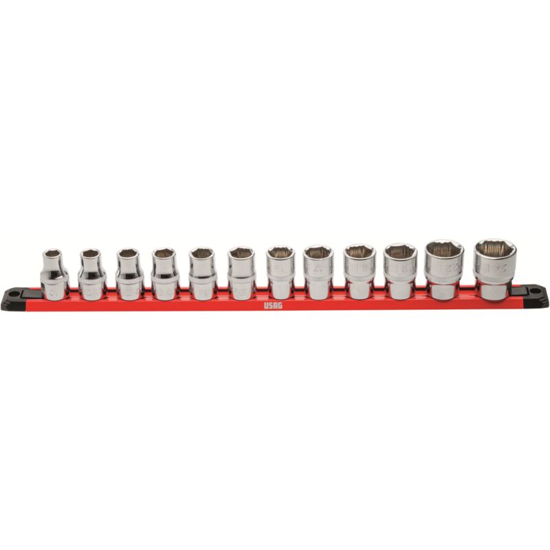 foto del prodotto usag set 12 bussole bocca esagonale 235 1 2 x se12
