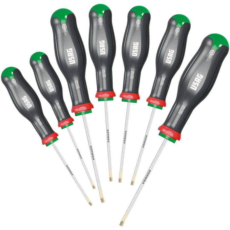 foto del prodotto usag set cacciaviti 7 pz