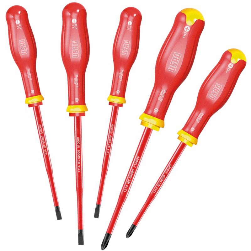 foto del prodotto usag set cacciaviti slim 091 d sh5