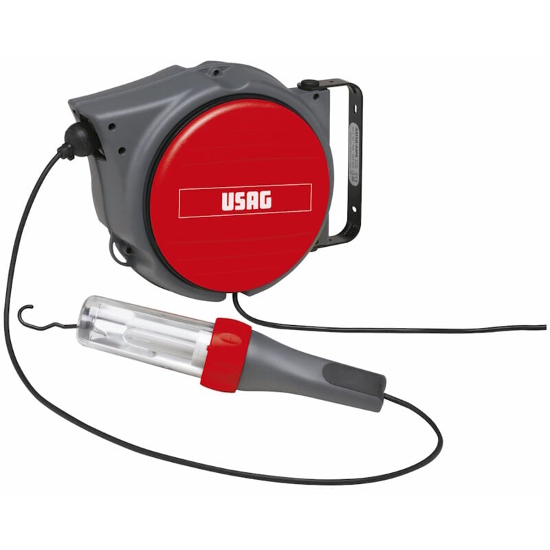 foto del prodotto usag u08890005 889 kb avvolgicavo con portalampada potenza 15w