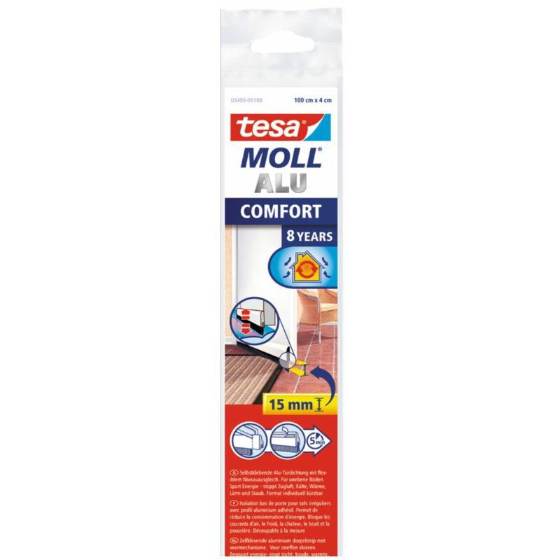 foto del prodotto uszczelka uszczotkowa comfort 1m x 40mm bia a tesa