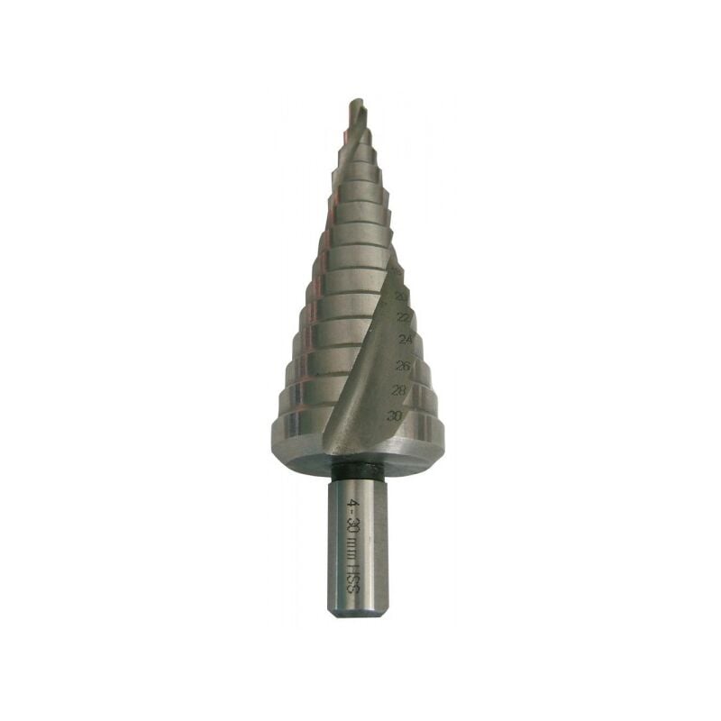 immagine 0 del prodotto utensile conico a gradino con taglienti elicoidali per metallo 4 20 x 9 makita