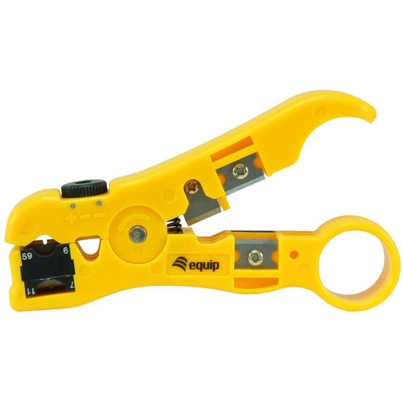 foto del prodotto utensile di spelatura universale rg59 utp stp equip aggiamento 129411