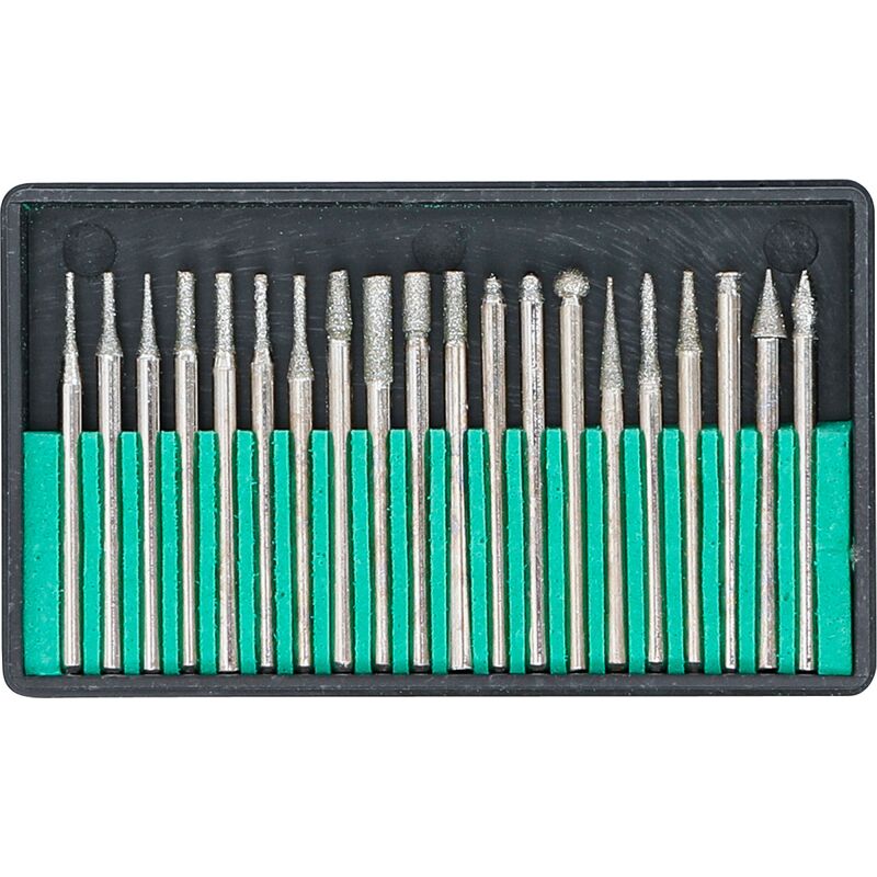 foto del prodotto utensile diamantato per levigatura e fresatura 20 pz.