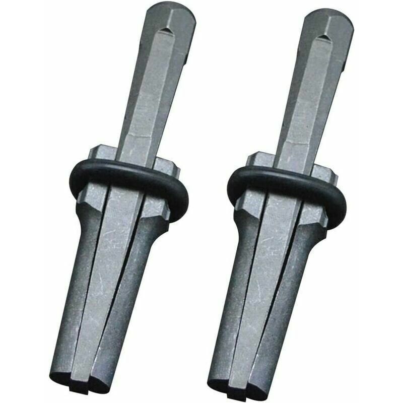 foto del prodotto utensile manuale per spaccalegna con cuneo e cunei a piuma industriali da 14 mm, in calcestruzzo, marmo, granito, roccia, pietra