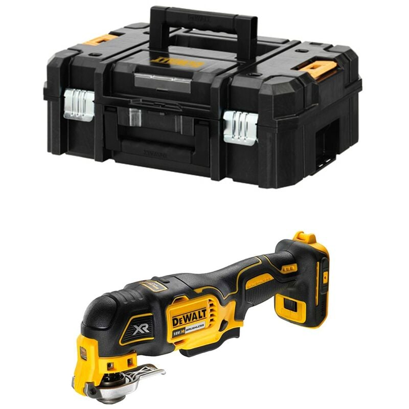 foto del prodotto utensile multifunzione dewalt dcs355nt solo corpo tstak ii 