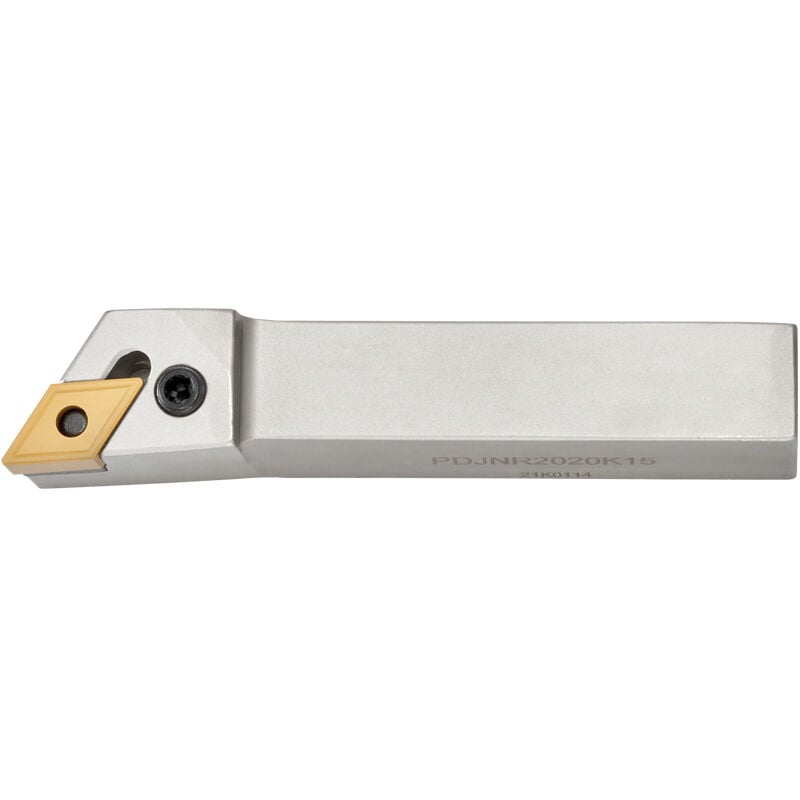 foto del prodotto utensile per esterno 93 fervi pdjnr25 per tornio lato dx r stelo 25x25 mm inserto dnmg1506