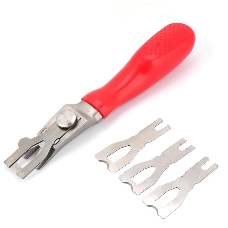 foto del prodotto utensile per saldatura per pavimenti kit taglierina per saldatura per pavimenti in pvc vinile utensili da taglio per pavimenti con 3 lame di ricambio