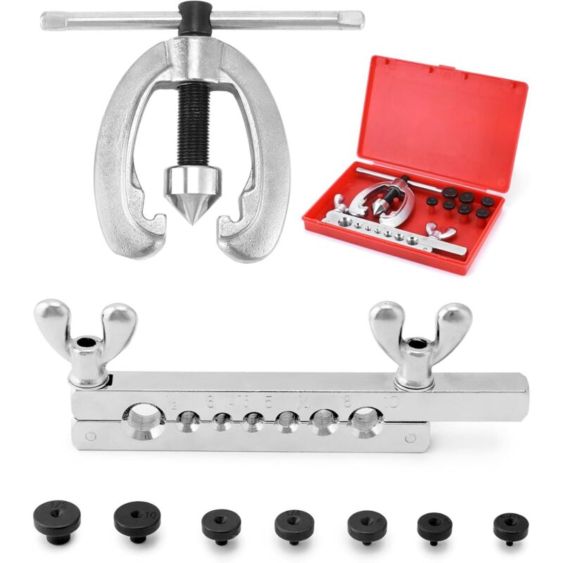 foto del prodotto utensile per svasatura tubi rosvola utensili per svasatura tubi freno, 9 pezzi