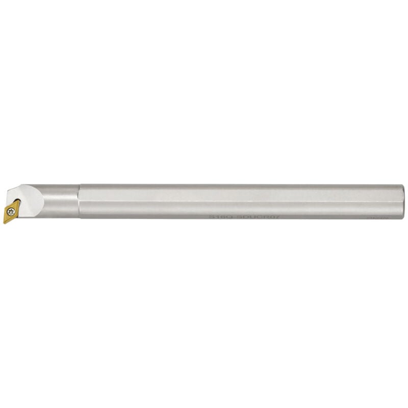 immagine 0 del prodotto utensile per tornio fervi sducr10 per interno 93 ad inserto dcmt0702 lato dx r stelo 10x9 mm