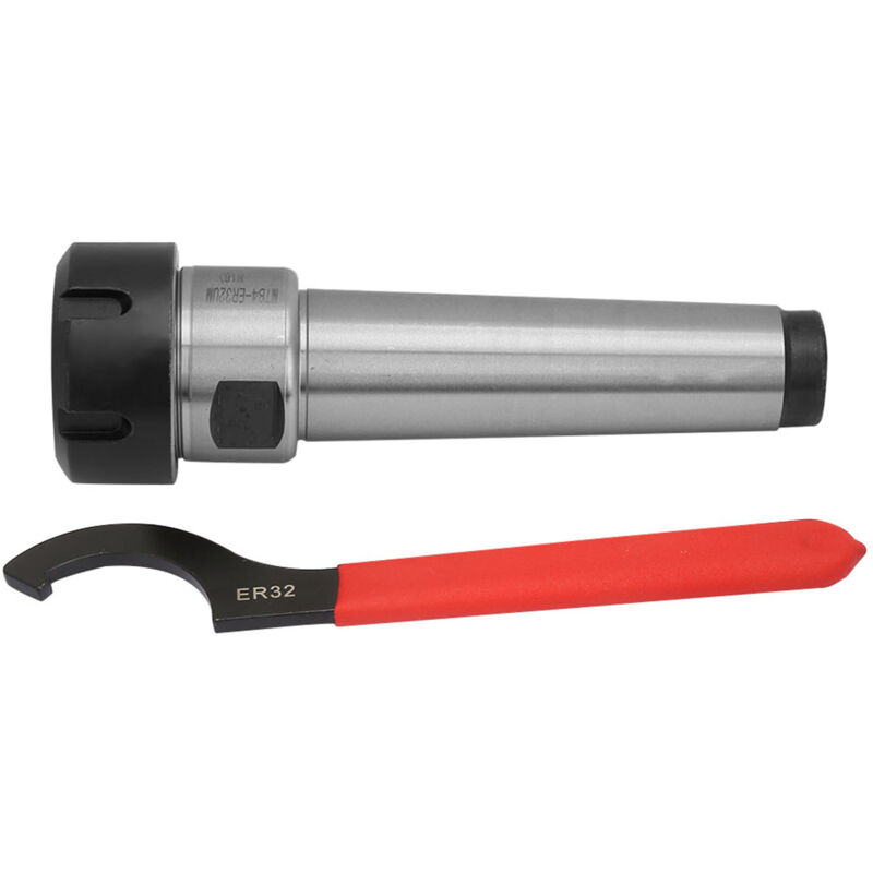 foto del prodotto utensile per tornio per fresatura cnc con pinza portautensili in acciaio al carbonio mt4 er32 m16 con chiave eosnow
