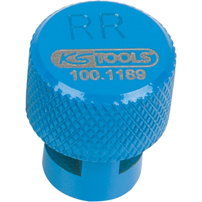 foto del prodotto utensile sgonfia gomme tpms, blu, posteriore destro