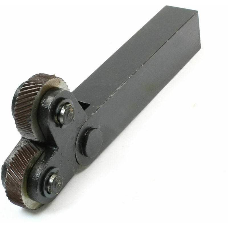 foto del prodotto utensile zigrinatore godronatore per tornio con 1 coppia di godroni