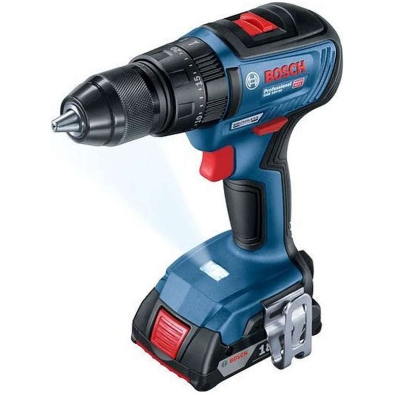 foto del prodotto utensili avvitatore a percussione a batteria 18 v, 2x batterie da 5,0 ah, caricabatterie 06019h5101 bosch