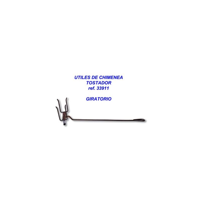 foto del prodotto utensili da camino tostapane rotante 450 mm 33911