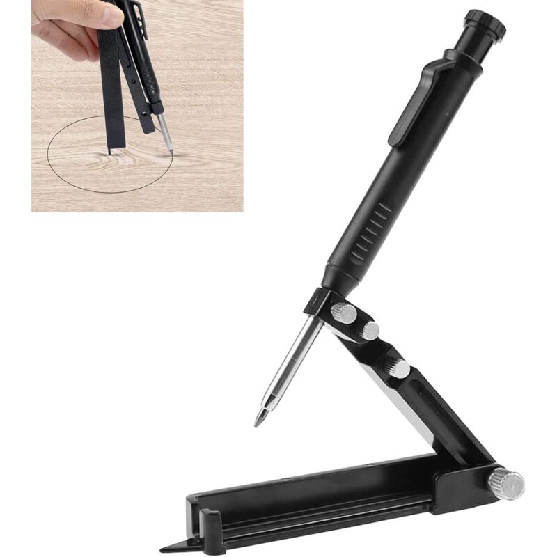 foto del prodotto utensili per tracciatura multifunzionali, utensili per tracciatura per lavorazione del legno, calibro di contorno, utensili per tracciatura multiuso,