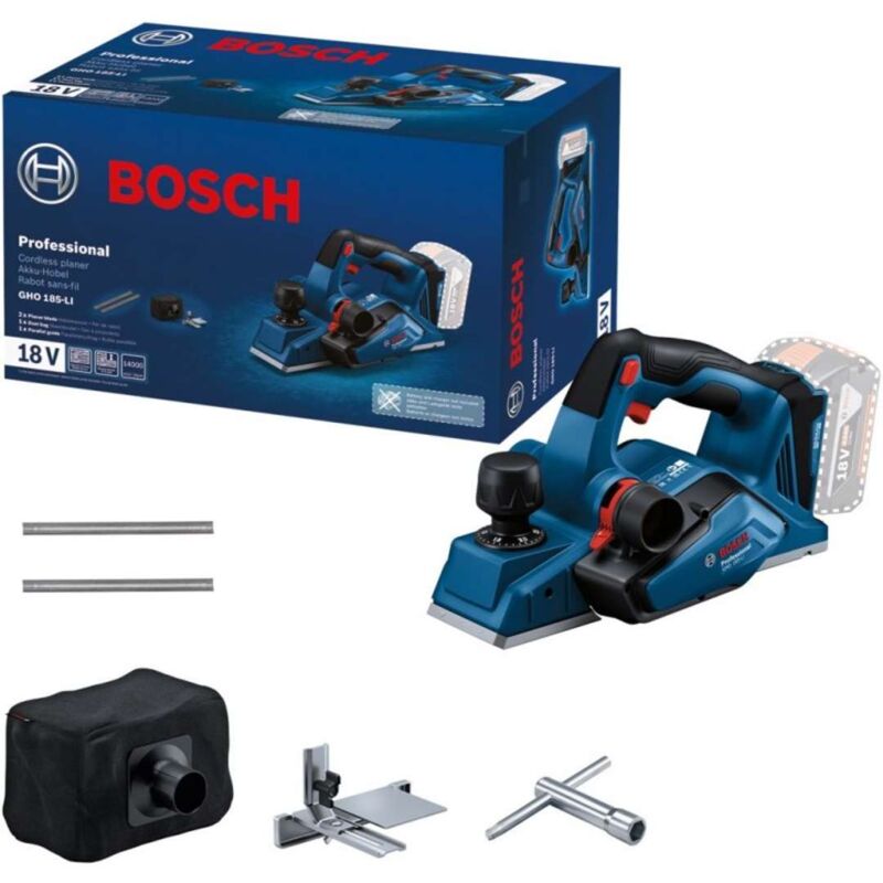 foto del prodotto utensili pialletto a batteria 18v 82 mm, senza batteria e caricabatterie 06015b5021 bosch