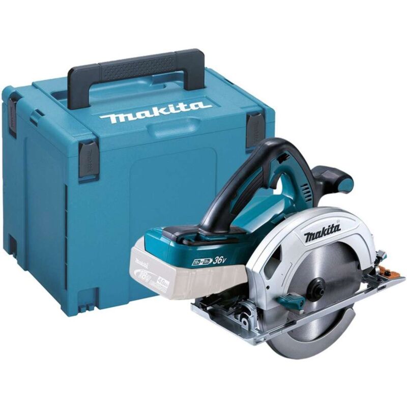 foto del prodotto utensili sega circolare a batteria 18v 190 mm, senza batteria e caricabatterie dhs710z makita