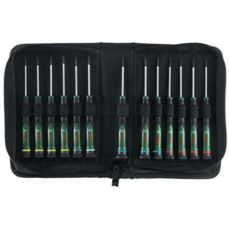 foto del prodotto utensili set di cacciaviti da 13 pezzi 1600a02z9n bosch