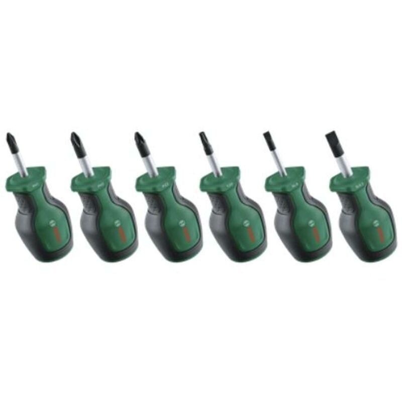 foto del prodotto utensili set di cacciaviti da 6 pezzi 1600a032uk bosch