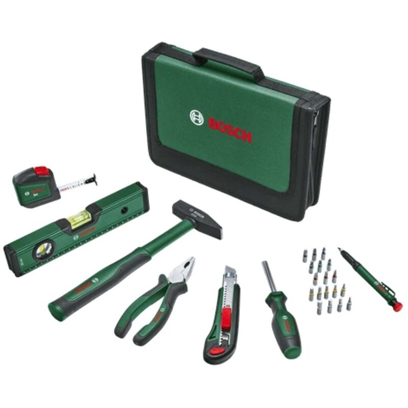 foto del prodotto utensili set di utensili manuali da 25 pezzi 1600a02by6 bosch
