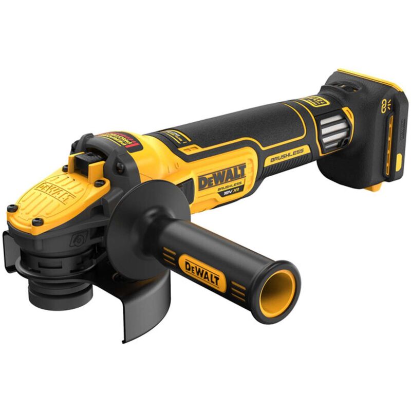 foto del prodotto utensili smerigliatrice angolare a batteria 18v 125 mm, senza batteria e caricabatterie dcg409vsn dewalt