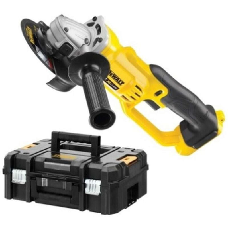 foto del prodotto utensili smerigliatrice angolare a batteria 18v 125 mm, senza batteria e caricabatterie dcg412nt dewalt