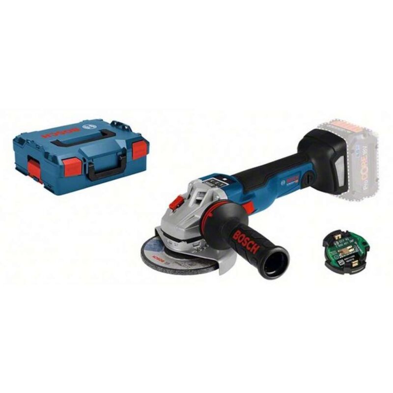 foto del prodotto utensili smerigliatrice angolare a batteria 18v 150 mm, senza batteria e caricabatterie 06019g350b bosch