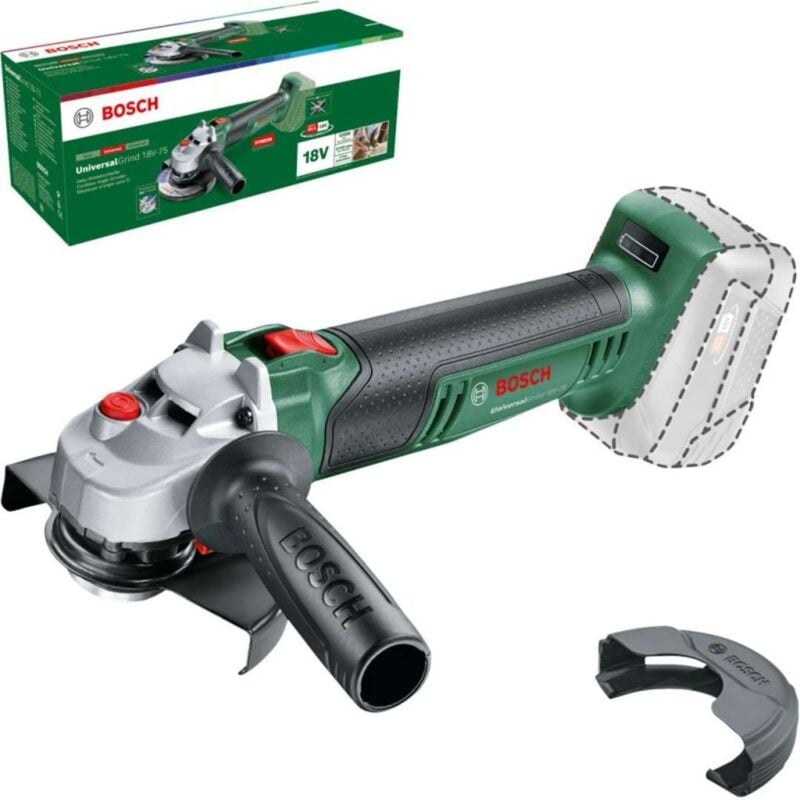 foto del prodotto utensili smerigliatrice angolare a batteria 18v, senza batteria e caricabatterie 06033e5001 bosch