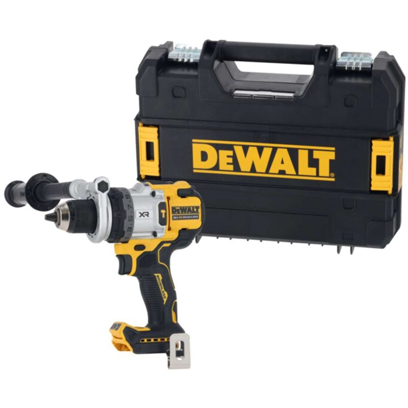foto del prodotto utensili trapano a percussione a batteria 18v, senza batteria e caricabatterie dcd1007nt dewalt
