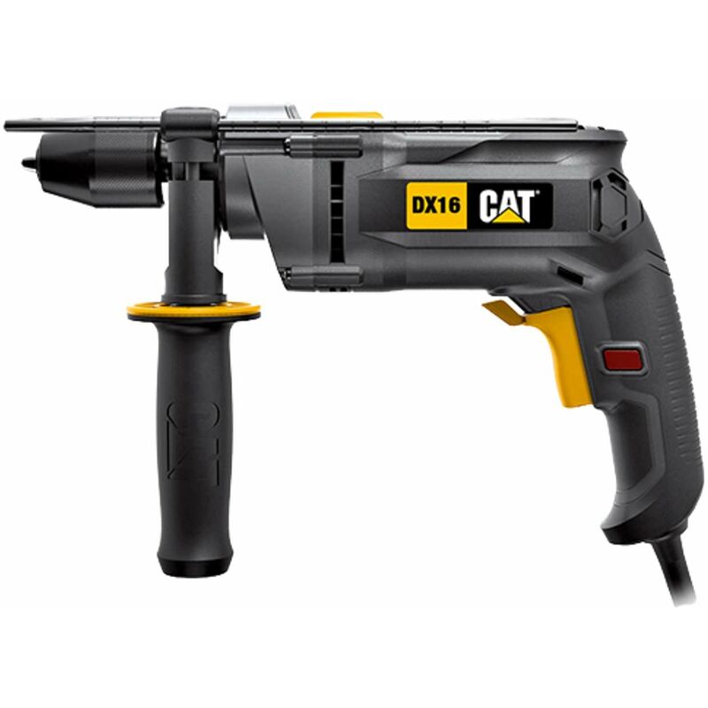 foto del prodotto utensili trapano elettrico a percussione 13mm, 850w dx16 caterpillar