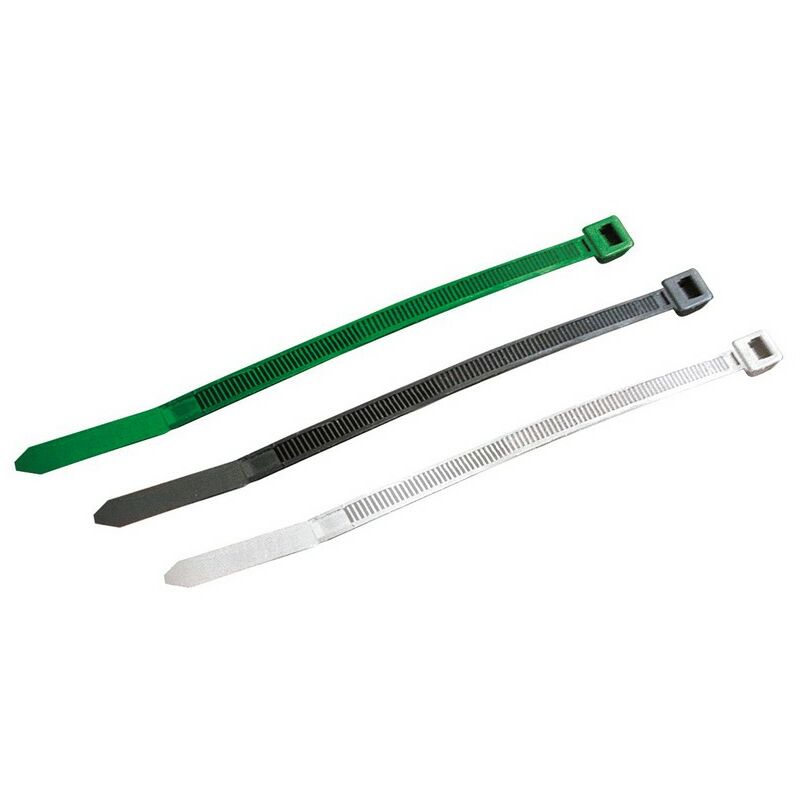 foto del prodotto utilia fascetta di cablaggio 100 pz. col. bianco mm. 100x2,5 utilia