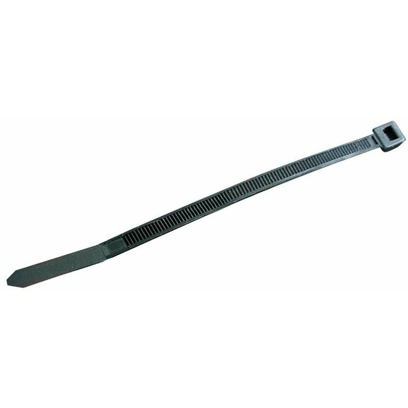 foto del prodotto utilia fascetta di cablaggio 100 pz. col. nero mm. 250x4,5 utilia