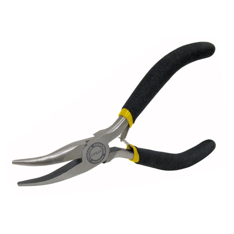 foto del prodotto utilia pinza a becchi 1 2 tondi piegati professionale mm. 120 6 pezzi utilia