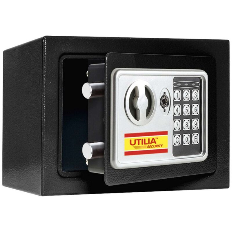 foto del prodotto utilia security cassaforte elettronica chiusura con combinatore mm. 230x170x170 h